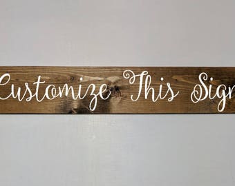 Custom sign, custom wood sign, custom wooden sign, custom plaque, custom painted sign, wood sign, wooden sign, wood plaque, custom gift