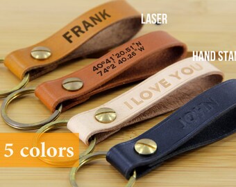 custom leather keychain custom keychain personalized keychain for boyfriend keychain leather personalized leather keychain personalized
