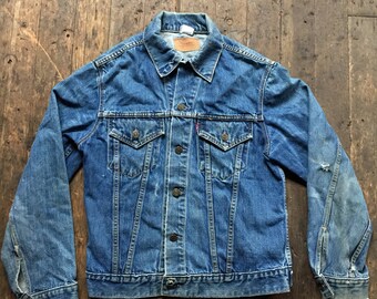 1960s Levis Big E Type III denim trucker jacket
