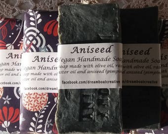 Vegan olive oil soap - Aniseed