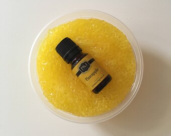 Pineapple Slushie Slime (8oz) *Scented*