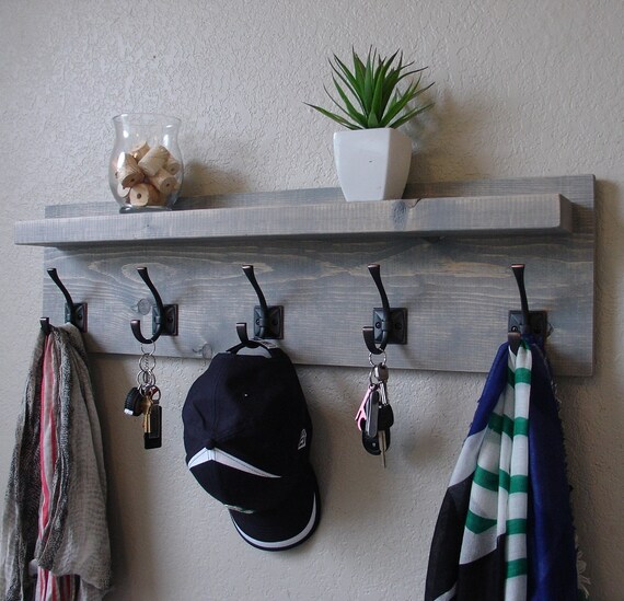 Maiselle Coat Rack with Floating Shelf