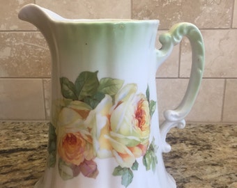 Antique Bavarian Pitcher