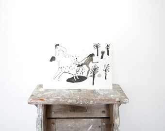 Faye Moorhouse Wonky Drawing Sale | Original Art