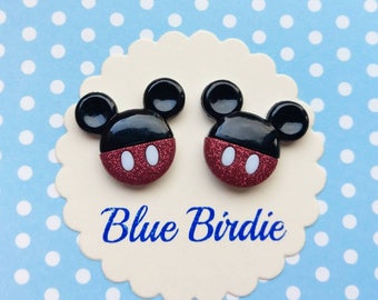 Mickey Mouse earrings Disney earrings Mickey Mouse jewelry Disney jewelry Mickey Mouse stud earrings Disney trip Mickey Minnie gifts for her