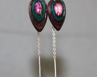 Majestic Droplets, earrings