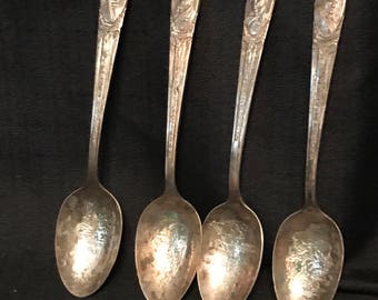 Vintage Spoons Presidents Wm Rogers Co. Silverplate Collectible Spoons SALE PRICE 15.99