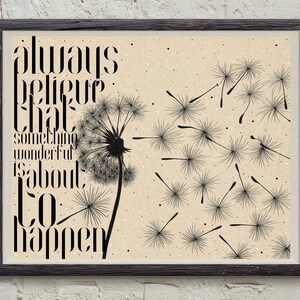 Dandelion quotes | Etsy