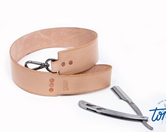 The leather to sharpen your uncle