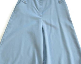 Baby Blue Gaucho Pants Bobbie Brooks Union Made