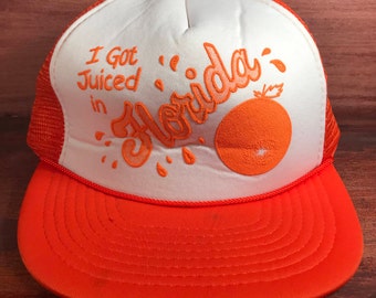 I Got Juiced In Florida Snapback Hat