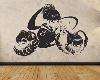 BabyMetal Design Decal Wall Sticker 83cm x 58cm