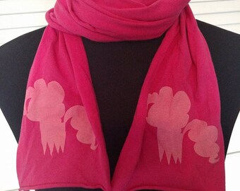 MLP Knit Screen Printed Scarves