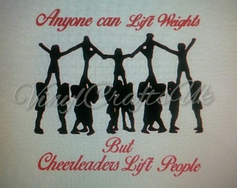 Cheerleader Pyramid Quote