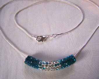 Crystal Slider Necklace