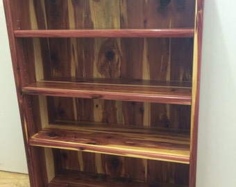bookcase, cedar bookcase, bookshelf, cedar bookshelf, wooden bookshelf, bookshelf, display unit