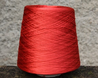 SALE 100% mulberry silk yarn on cone, per 1kg