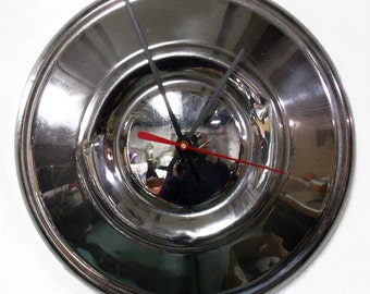Datsun Wall Clock - 1972 - 1979 620 Pickup Truck Hubcap Clock - 1973 1974 1975 1976 1977 1978 - Industrial Clock - Automotive Clock