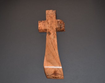 Wood Wall Cross;4"x10"x1";Christian Gift;Baptism, Christening; Confirmation; Sympathy; Easter; Graduation; Free Ground Shipping cc25-4022417