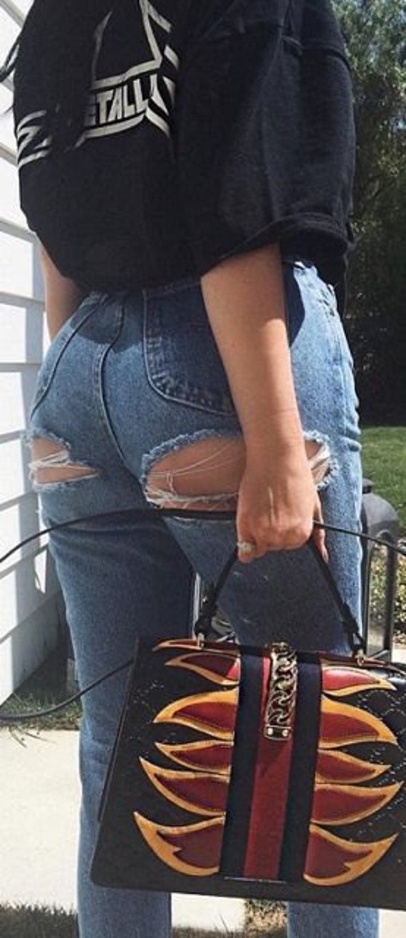 Lucky13vintage/Get the Look/ Kylie Jenner/Bum Cheek Jeans/HIGH