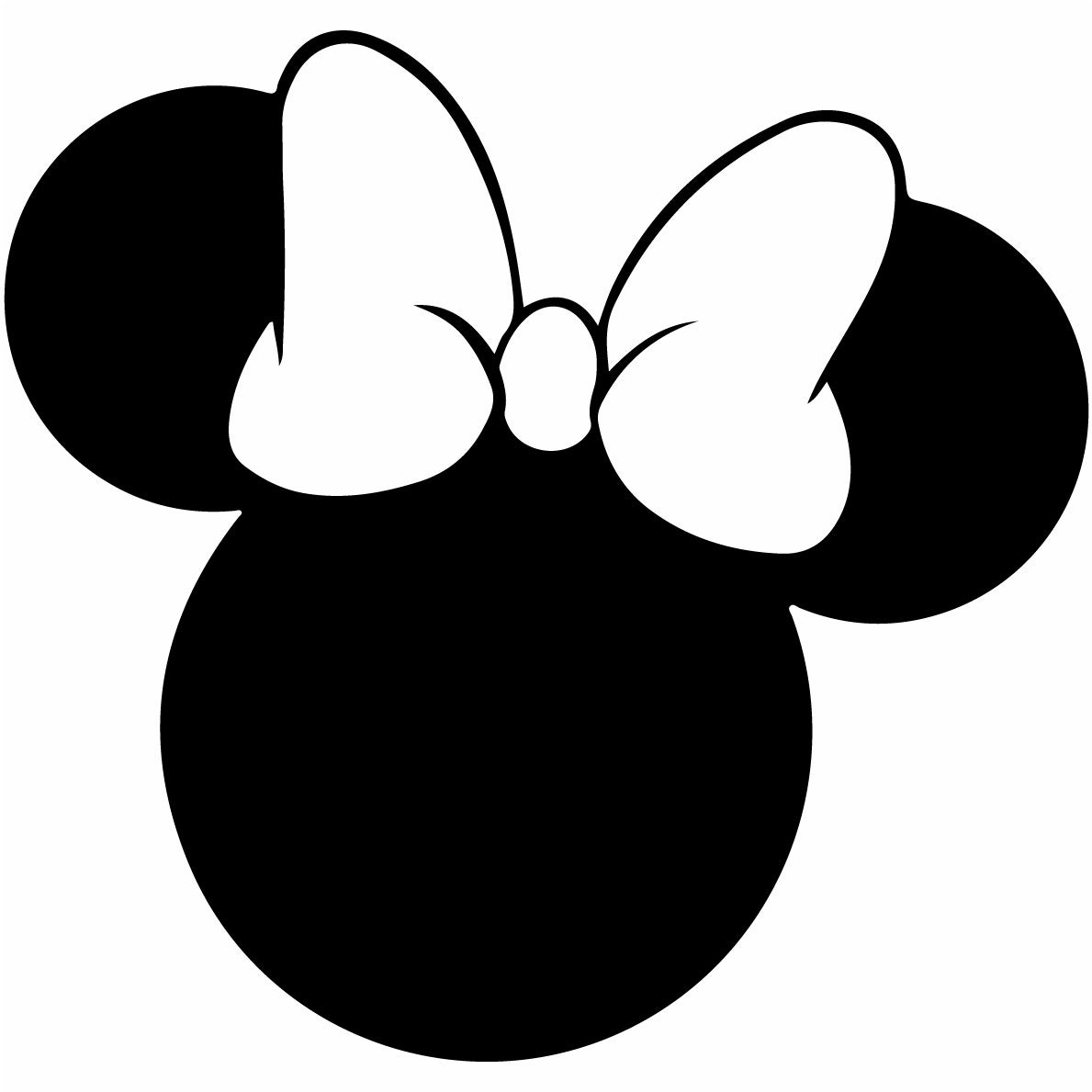 Download Minnie Mouse svg outline laptop cup decal SVG Digital Download