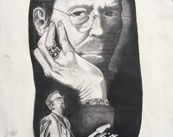Eric Clapton Charcoal graphite