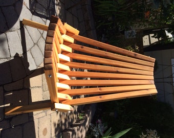 Wooden Folding Deck/Patio Chair - finished
