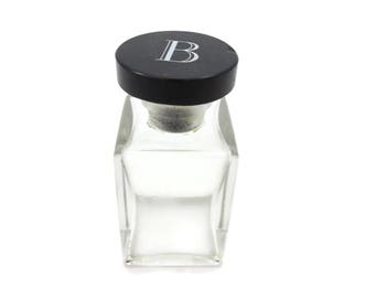 Balmain Perfume Bottle - Empty Black Stopper