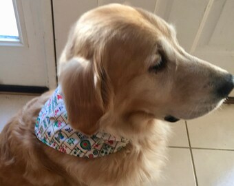 MahJong Mah Jongg Dog Bandana
