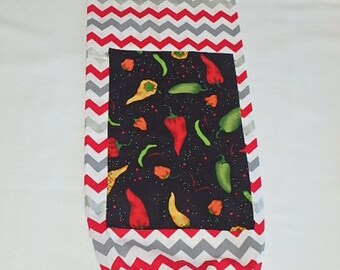 Chili Pepper Bag Holder, Chili Pepper Grocery Bag Holder, Unique Chili Pepper Gift, Chili PepperPlastic Bag Dispenser