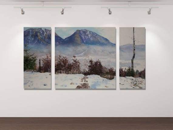 Die Magie der Heimat - Kunstdruck Triptychon Gemälde von Stephanie Oncken Die Magie der Heimat - Kunstdruck Triptychon Gemälde von Stephanie Oncken