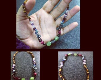 Individually Made Crystal Necklaces