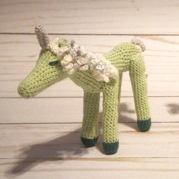 Mini Green Fairy Unicorn Mini Green Fairy Unicorn