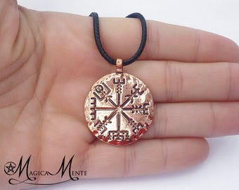 Necklace with Vegvisir, viking compass - FAM3