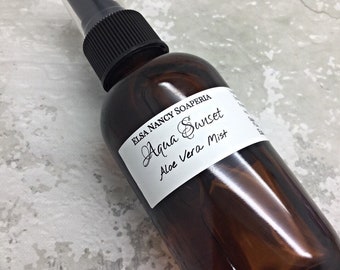 ALOE VERA MIST - Body Mist - Choose your scent - Hair Mist - Hair Perfume - Mother's Day Gift