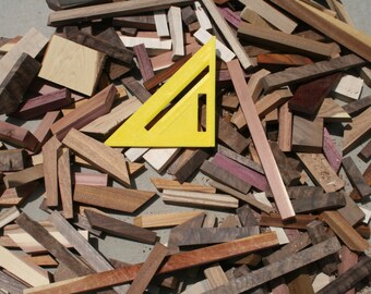 Box of Scrap Wood for Projects USA shipping Included
