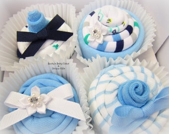Baby Boy Gift Basket, Baby Boy Gift, Onesie Cupcakes, Baby Shower Gift, Baby Cupcakes, Boy Baby Shower Gift, Pregnancy Gift, Mom to Be Gift
