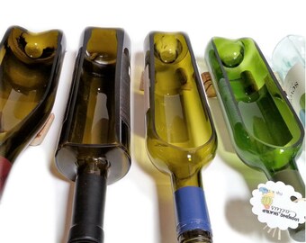 SALE! - Wine Bottle Planter / Wine Gifts / Wine Bottle Decor / Indoor Plants / Succulent Glass Terrarium / Indoor Herb Garden Alcohol Gifts