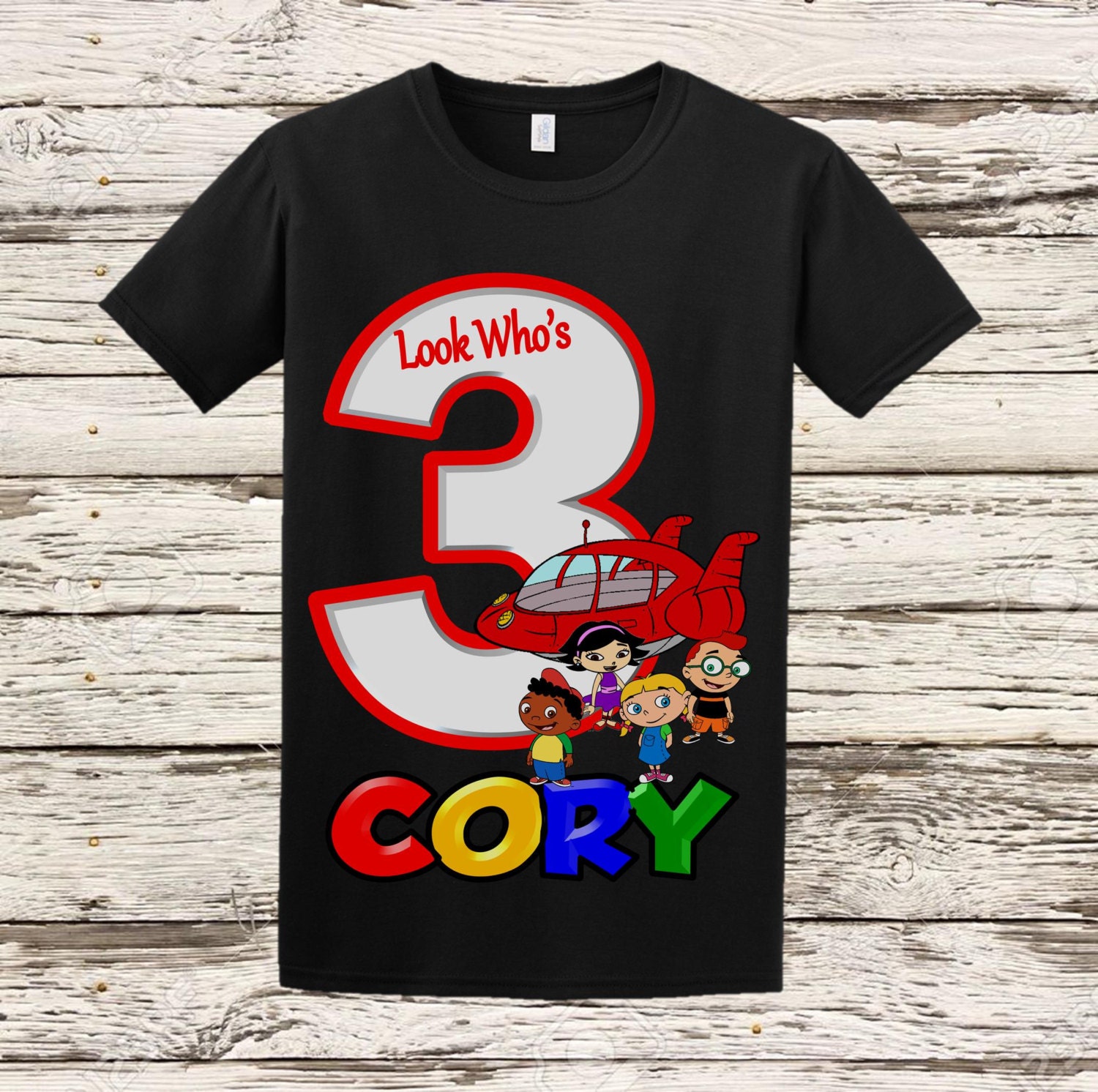 little einsteins birthday shirt