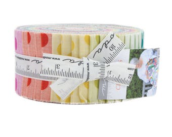 CIRCULUS - by Jen Kingwell for Moda Fabrics - Jelly Roll - 40 Strips - 2.5" x 44" - 18131JR