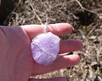 Charged Rough Amethyst Necklaces