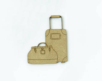 Bundled luggage set, made in medium, size 5cm