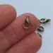 15 Lobster Clasps 10mm x 6mm Antique Bronze - FD823