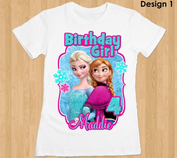 Frozen Iron On Transfer Printable DIY Frozen Iron On
