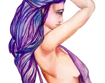 Blizzard Hair - Print