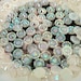 1000 Pcs 5mm Snow White Jelly AB Flatback Resin Rhinestones Flat Back Gems