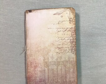 Handmade journal - Junk Journal - Traveler's Notebook Insert
