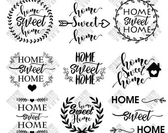 Download Home sweet home svg | Etsy