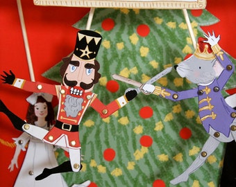 Puppet Theater- Nutcracker Suite- PDF Printable Download