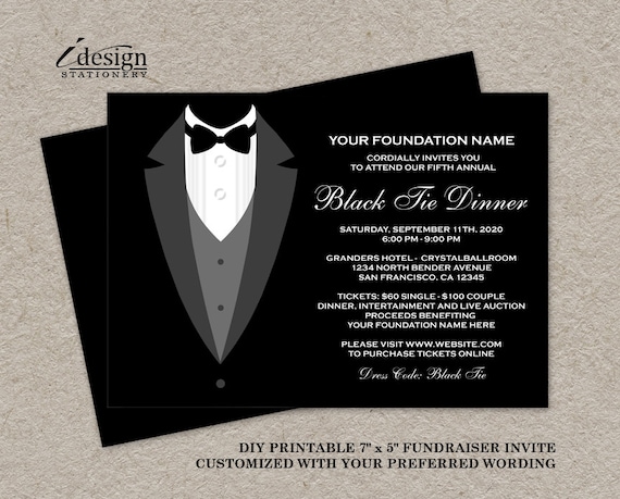 Gala Dinner Invitation Wording 6